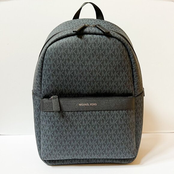 Michael Kors Greyson Large Backpack MK Admiral/Pale Blue - Picture 1 of 14